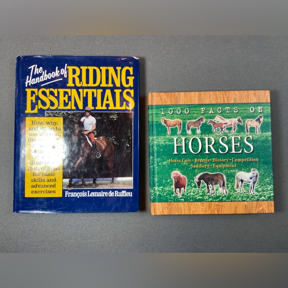 2 Books About Horses‎ and Riding
